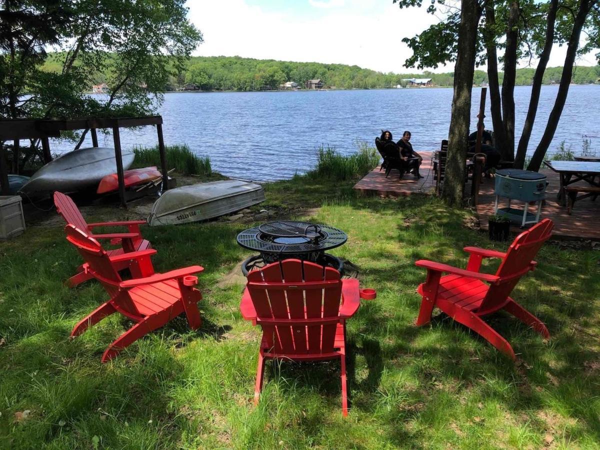 Lakefront Cabin Pvt Beach And Dock - Sunset Marina Arrowhead Lake Екстериор снимка