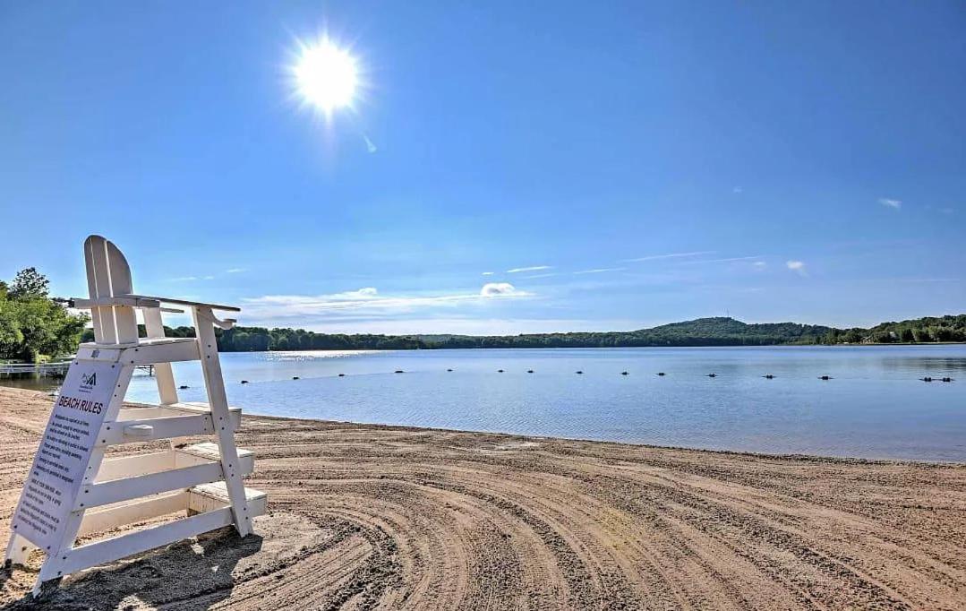 Lakefront Cabin Pvt Beach And Dock - Sunset Marina Arrowhead Lake Екстериор снимка