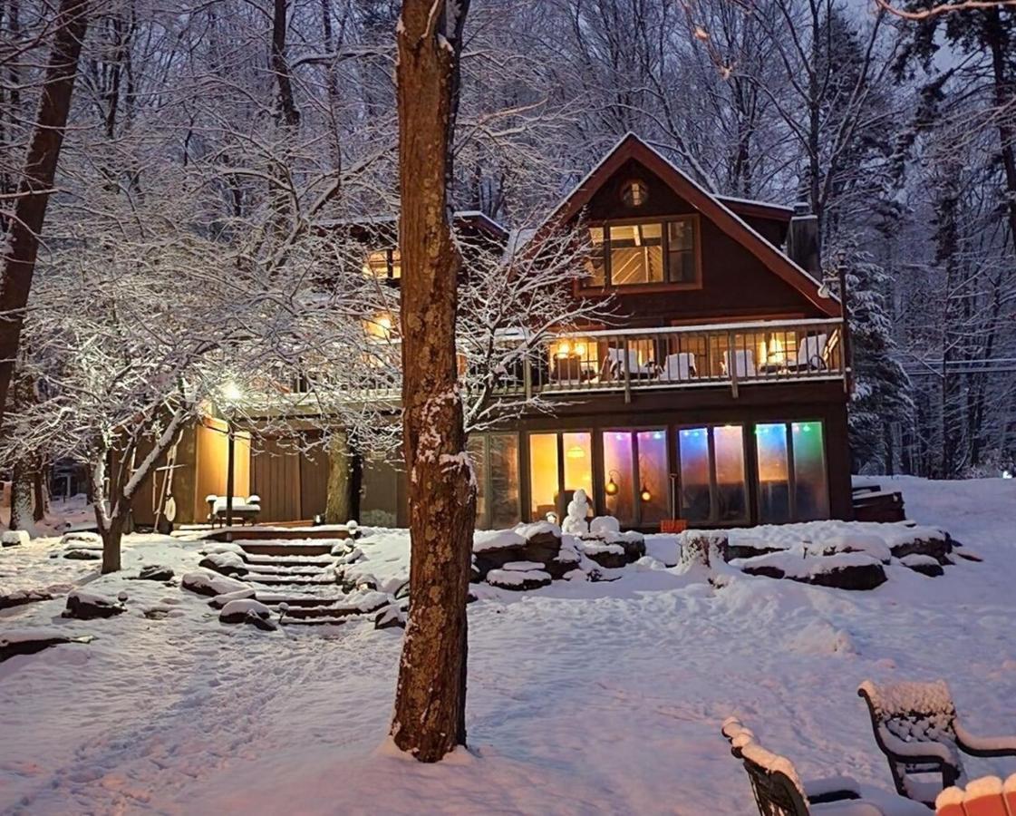 Lakefront Cabin Pvt Beach And Dock - Sunset Marina Arrowhead Lake Екстериор снимка