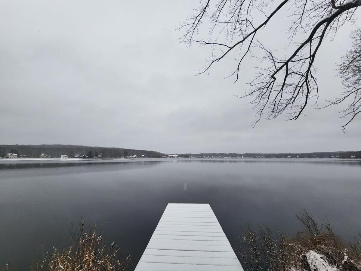Lakefront Cabin Pvt Beach And Dock - Sunset Marina Arrowhead Lake Екстериор снимка
